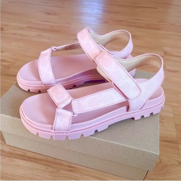 Coach Sport Sandal In Signature
Canvas Women Size 8.5 US # CBB91 - Picture 2 of 9